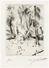 LOVIS CORINTH Three prints.